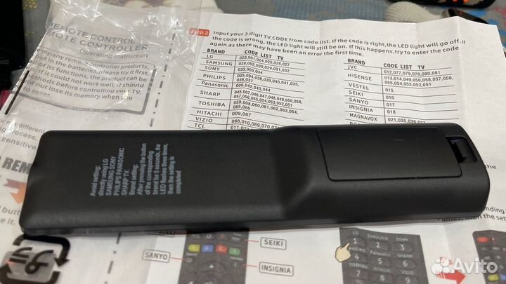 Новый Универсальный Пульт тв с Подсветкой