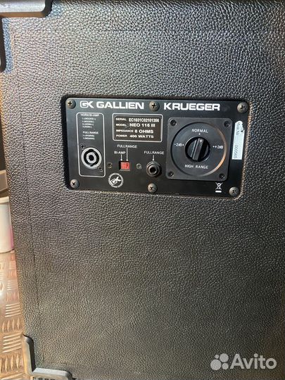 Басовый кабинет gallien krueger neo 115