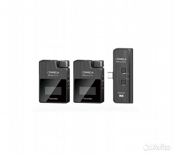 Радиосистема Comica BoomX-D UC2 (2TX+UC RX), черна