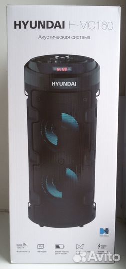 Портативная колонка Hyundai H-MC160 новая
