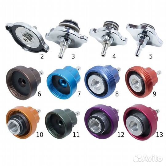 Тестер герметичности системы охлаждения 14 пр