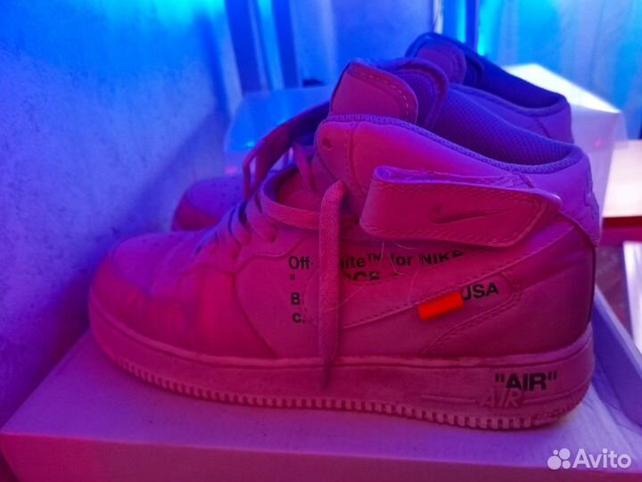 Nike air force 1 mid x off white