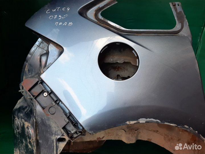 Крыло / Четверть лонжерон заднее правое Citroen C4