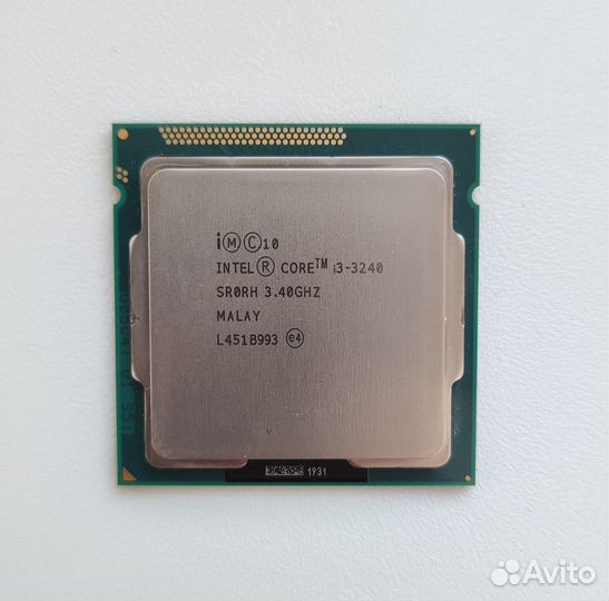 Процессор Intel core i3 3240