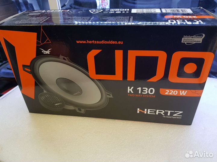 Автоакустика hertz uno k 130 оригинал