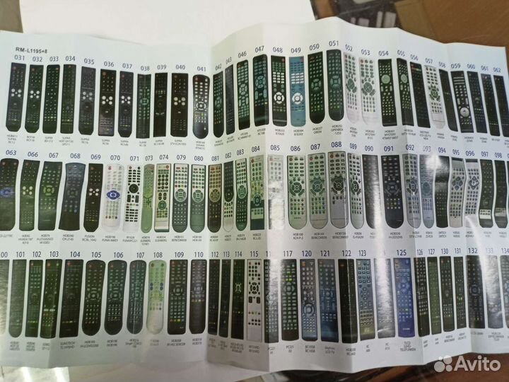 Универсальный пульт love power RM-L1195+8