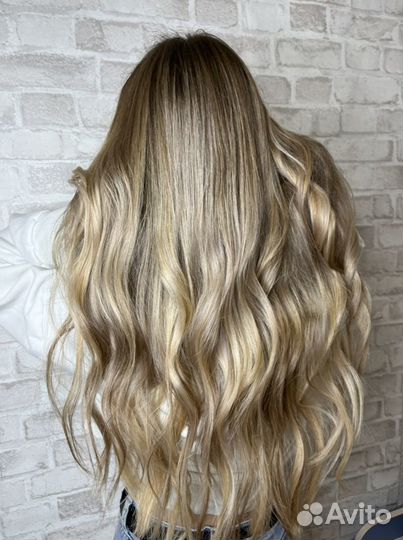 Окрашивание волос Мелирование Шатуш Блонд Выезд