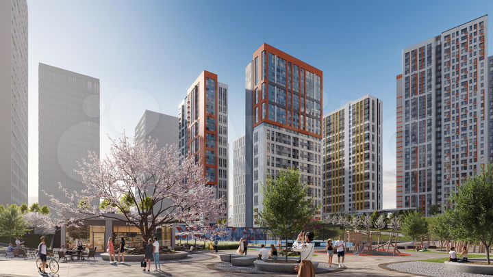 4-к. апартаменты, 90,3 м², 19/30 эт.