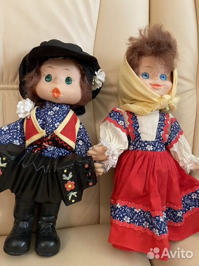 Кукла СССР загорская, ГДР