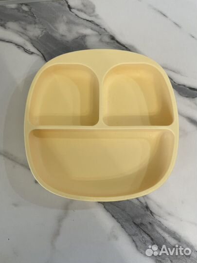 Тарелка секционная силикон