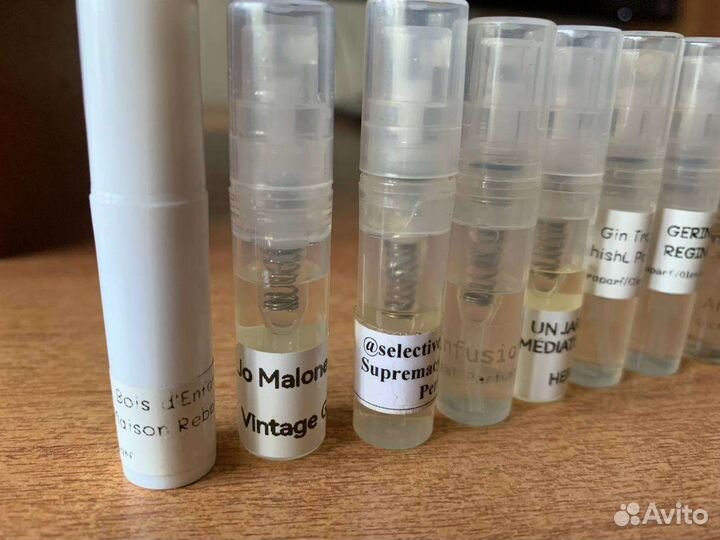 Отливанты нишевой парфюмерии