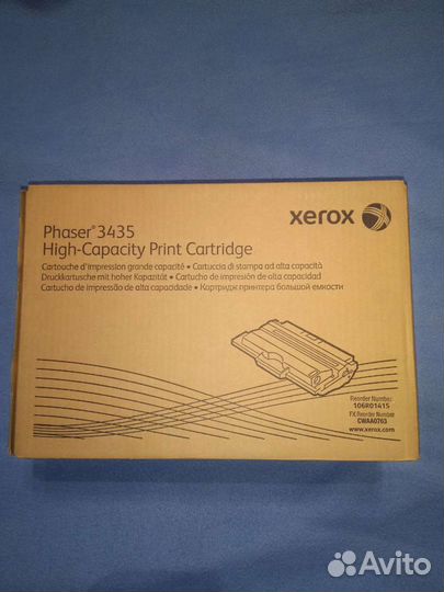 Картридж-тонер Xerox Phaser