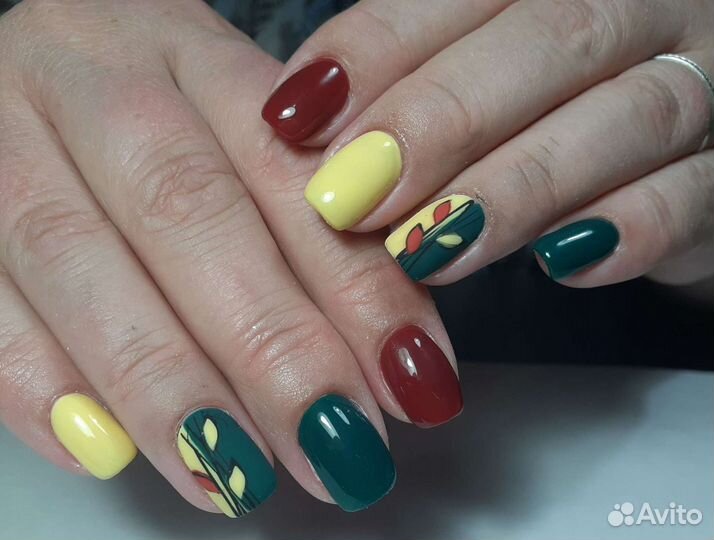 Маникюр педикюр гель-лак шеллак наращивание