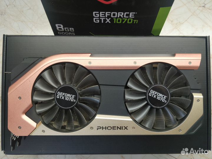 Видеокарта Gainward GTX 1070 Ti Phoenix 8GB