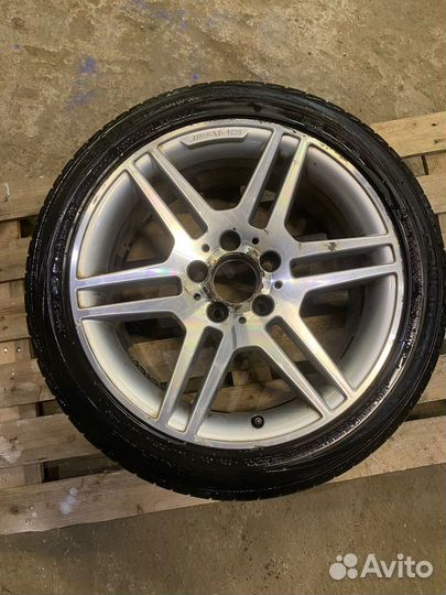 Разноширокие диски Mercedes AMG r17 w204