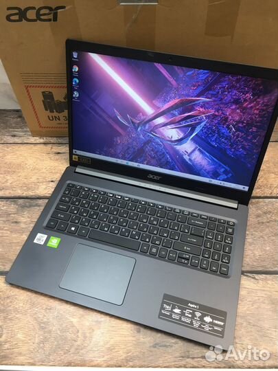 Игровой acer intel i5 10Gen - 4.1gz, nvidia mx250