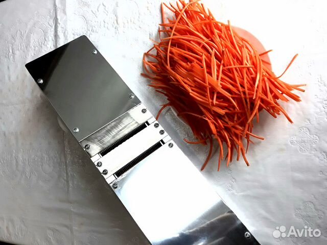 Тёрка для корейской моркови металлическая