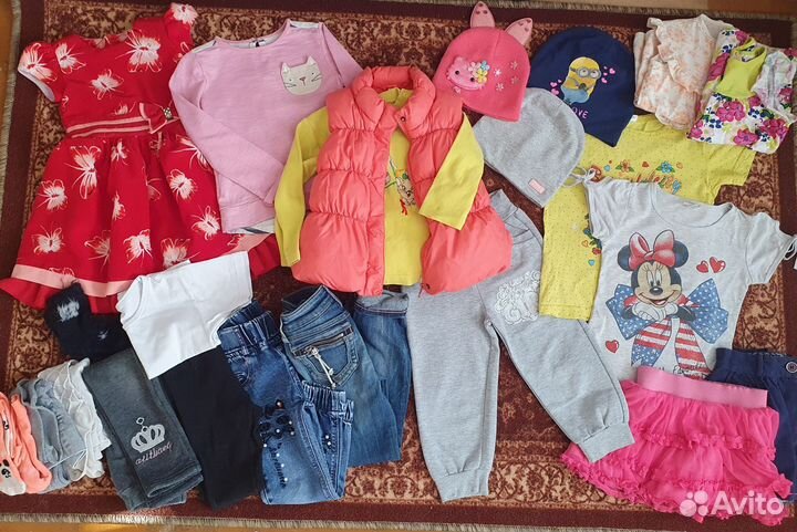 Детские вещи на девочку 92 98