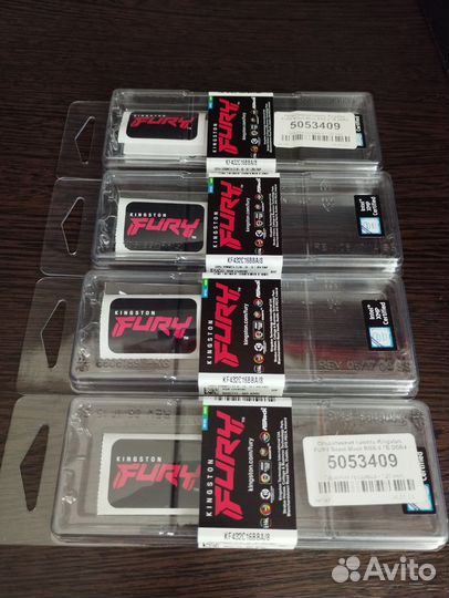 DDR4 3200 32gb Kingston Fury RGB