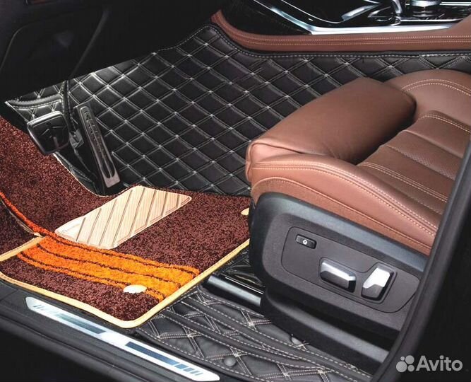 3D Коврики Exeed из Экокожи