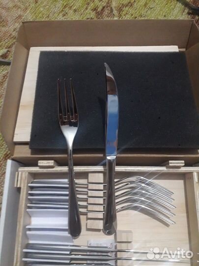 Набор столовых приборов для стейка 6 персон WMF