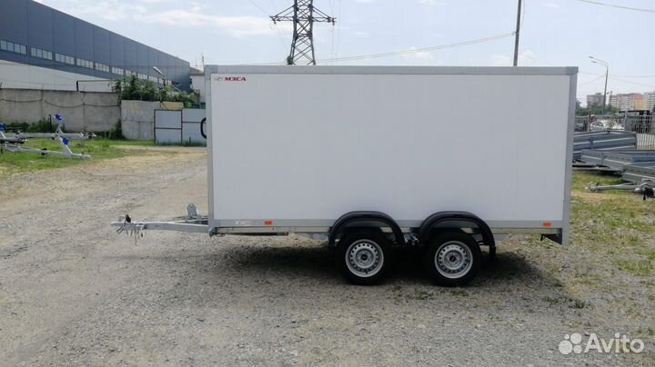 Прицеп мзса 817784.003 фургон с аппарелью