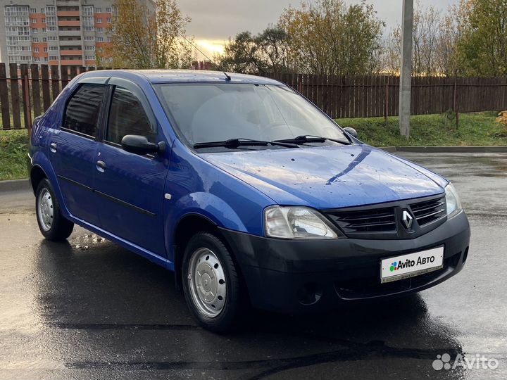 Renault Logan 1.4 МТ, 2007, 206 000 км
