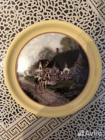 Настенная тарелка зик Конаково СССР