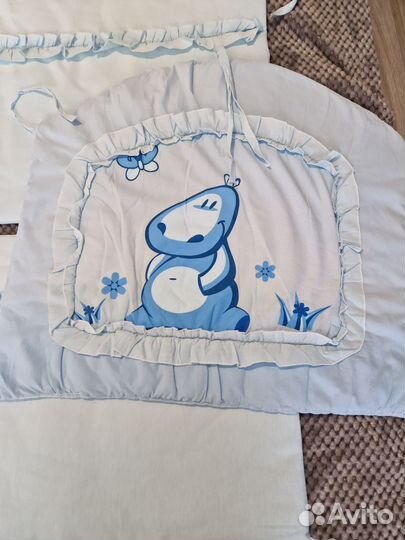 Бортики в детскую кроватку бу