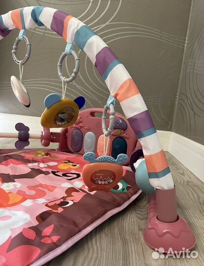 Детский развивающий музыкальный коврик