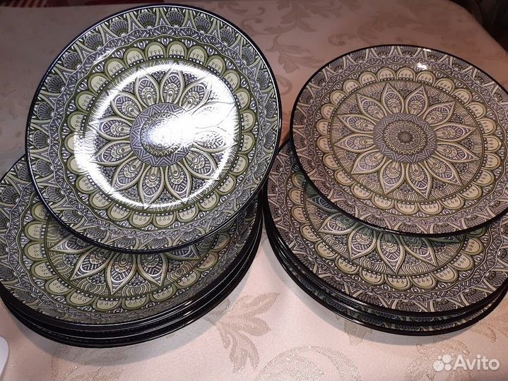 Набор тарелок Мирсоле 21 см + 21,7 см