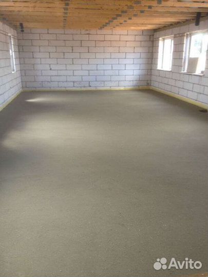 Полусухая стяжка пола