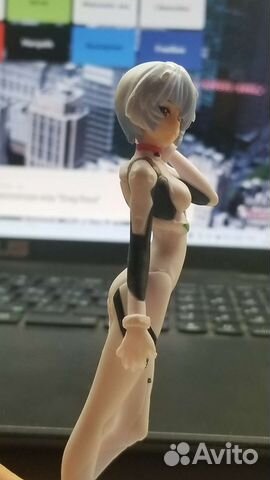 Фигурка аниме аянами рей 13мм евангелион