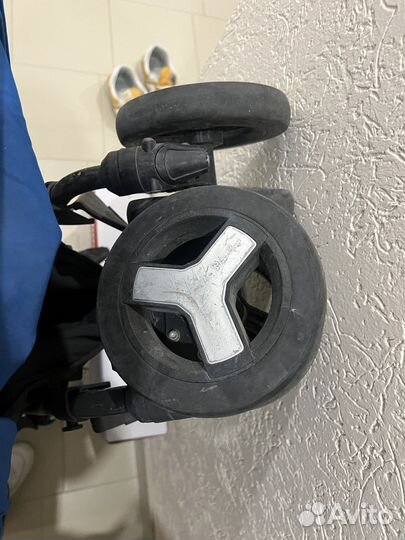 Коляска прогулочная трость Silver Cross синяя