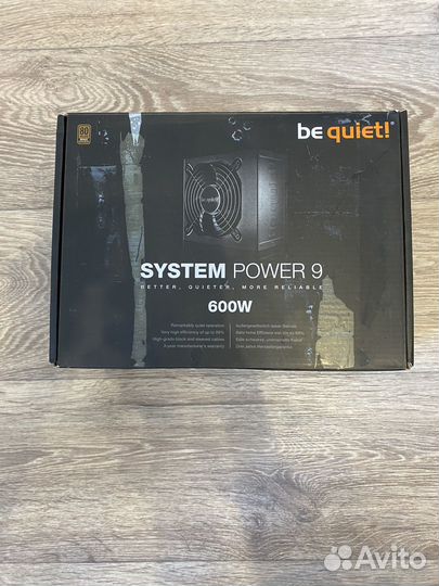 Блок питания be quiet 600w