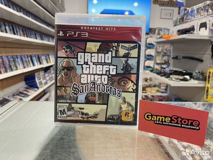 Grand Theft Auto San Andreas PS3 рус