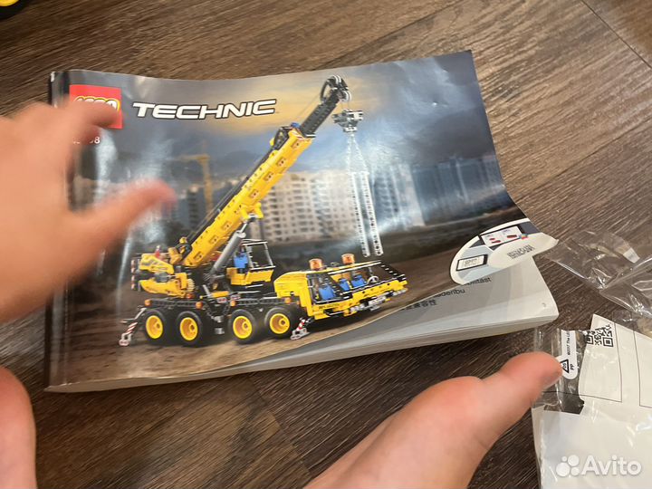 Lego Technic 42108 кран соброный
