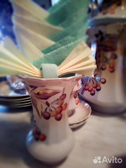 Чайный сервиз. Коростеньский фарфор