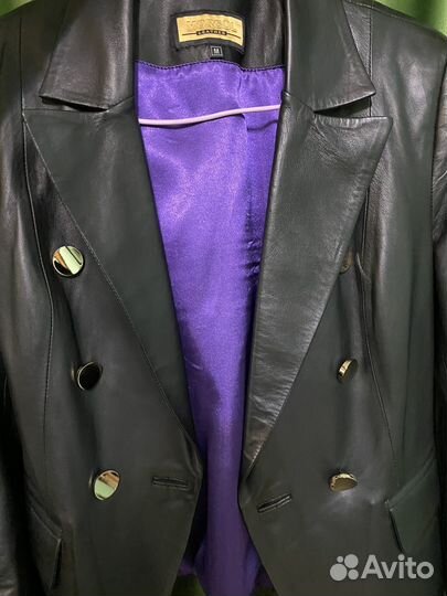 Куртка кожанная демисезонная женская 42-44