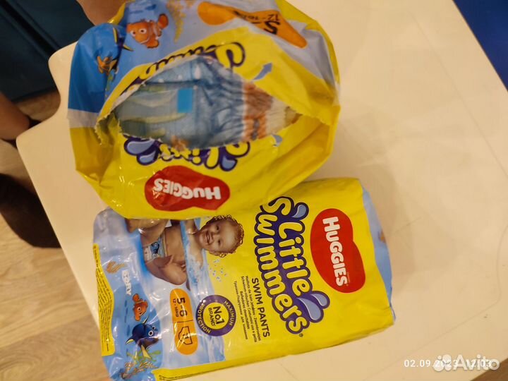 Трусики-подгузники для плавания Huggies 5-6