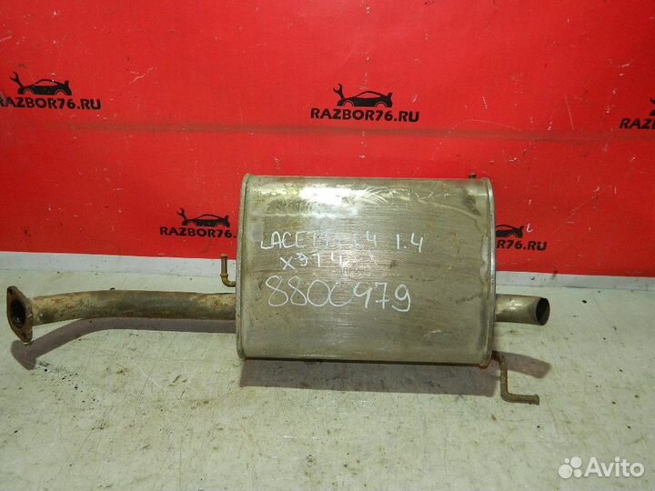 Глушитель Chevrolet Lacetti 1.4 F14D3