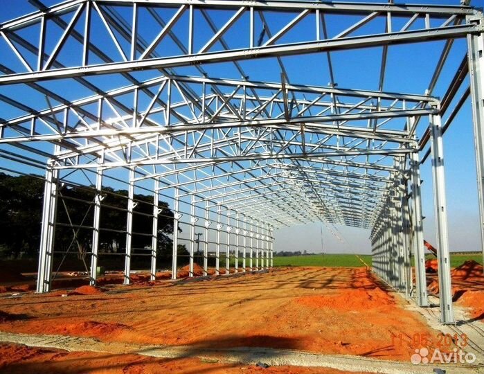 Продажа ангаров бескаркасных на заказ, арт:Puz-292