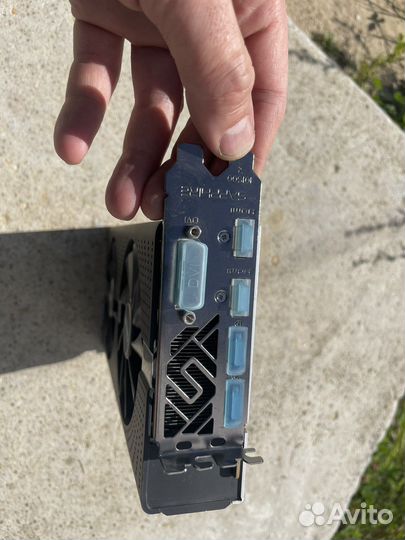 Видеокарта Sapphire rx580 Nitro+ 570 Nirto+ 4gb