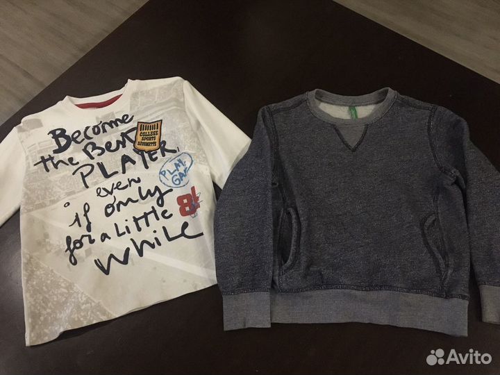 Вещи на мальчика пакетом р.122-128