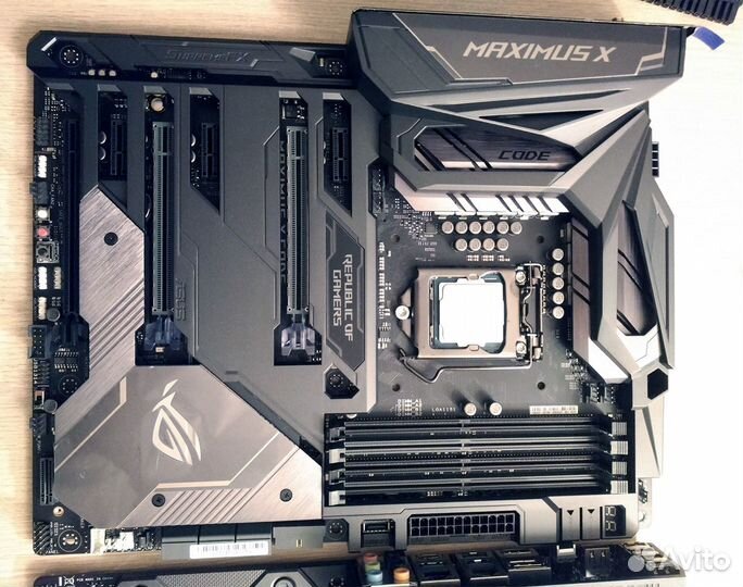 Maximus X Code Материнская плата z370 Asus ROG