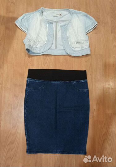 Женская одежда пакетом 42 (14 шт)