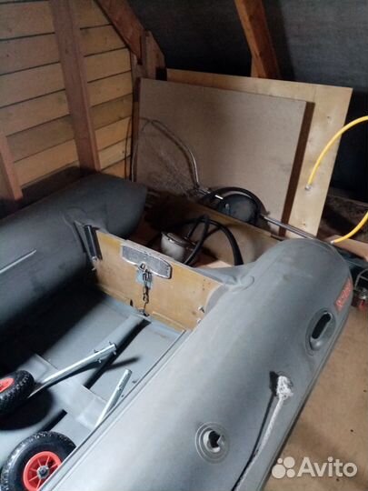 Лодка надувная бу