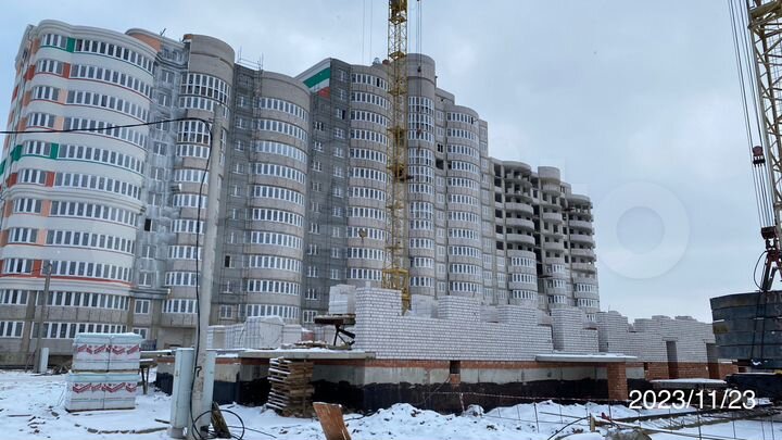 2-к. квартира, 70,1 м², 2/9 эт.