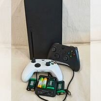 Xbox series x (ростест) 2 геймпада