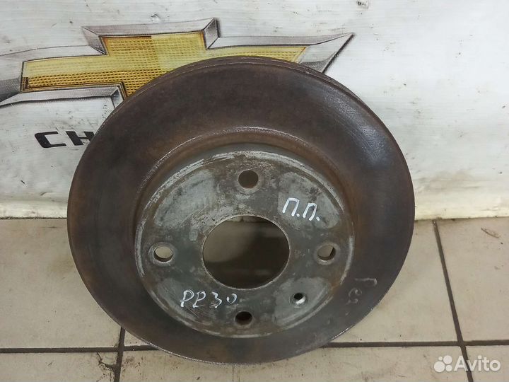 Передний тормозной диск Шевроле Реззо, Дэу Такума